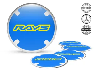 Rays Radaufkleber Edition Luxus-Silikon-Stil